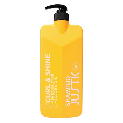 JUSTK CURL & SHINE SHAMPOO 1L