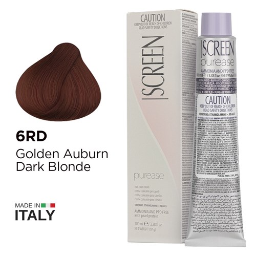Screen Purease Colour 6RD Golden Auburn Dark Blonde
