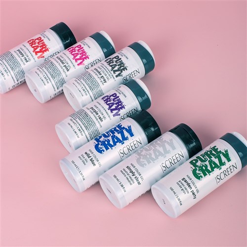 Screen Pure Crazy Colour Gel Poppy Red