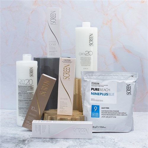 Screen Pure Nine Plus Hair Bleach Black