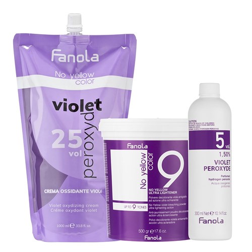 Fanola No Yellow Violet Hair Peroxide 5 Volume 300mL