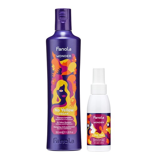 Fanola Wonder No Yellow Haircare Kit