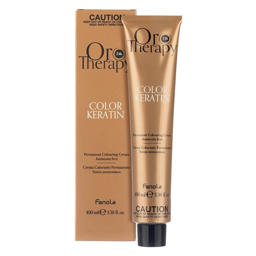Fanola Oro Therapy Color Keratin Hair Colour 4.0 Chestnut