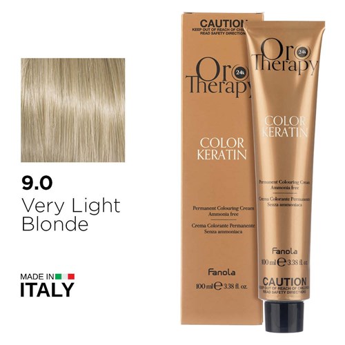 ORO 9.0 KERATIN VERY LT BLONDE