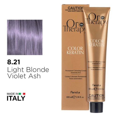 ORO 8.21 KERATIN LT BLD VT ASH