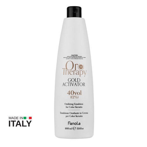 Fanola Oro Therapy Gold Activator 40 Volume 1L