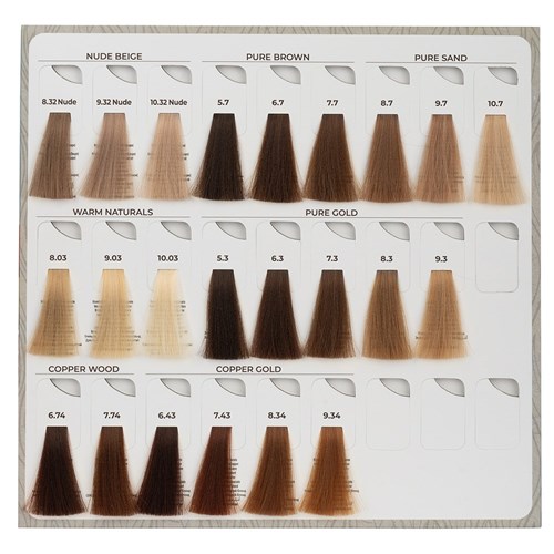 Echos Color Vegan Hair Colour 10.03 Platinum Blonde Natural Golden