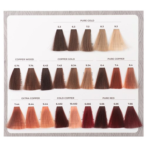 Echos Color Vegan Hair Colour 7.66 Medium Blonde Red Intense