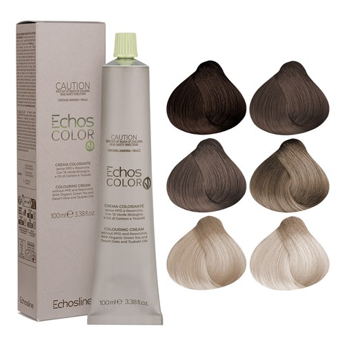 Echos Color Vegan Hair Colour 10.12 Platinum Blonde Cold Irise