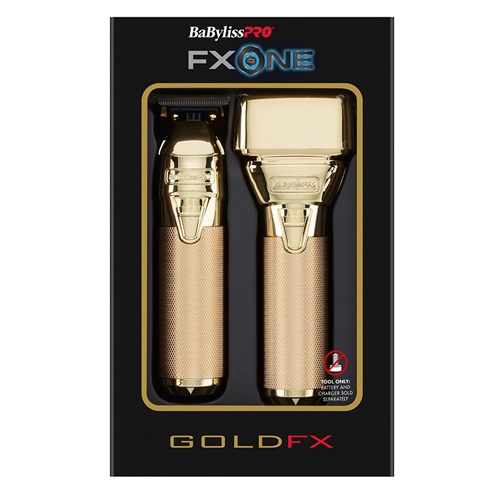 BaBylissPRO FXOne GoldFX Trimmer Shaver Duo