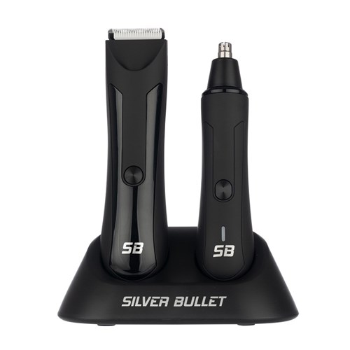 Silver Bullet Smooth Buddies 2 In 1 Face and Body Grooming Kit