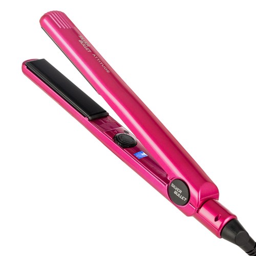 Silver Bullet Attitude Hair Straightener Pink Dateline Imports