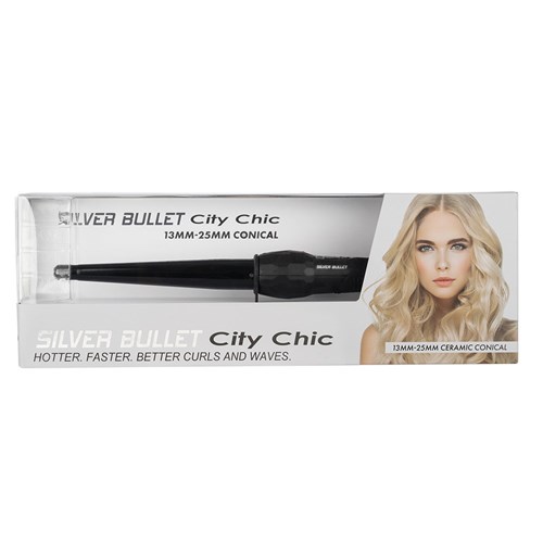 Silver Bullet City Chic Regular Conical Curling Iron