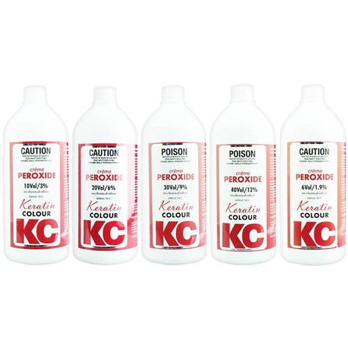 Keratin Colour Hair Peroxide  20 Volume 1000ml
