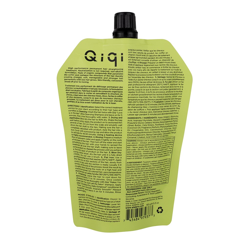 Qiqi Vega Permanent Hair Straightening Wavy Curly Dateline Imports